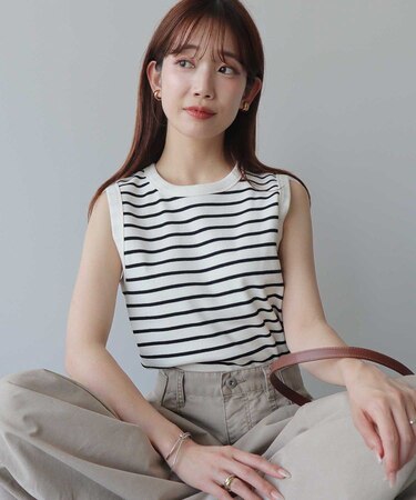 【WEB限定】リブタンクトップ