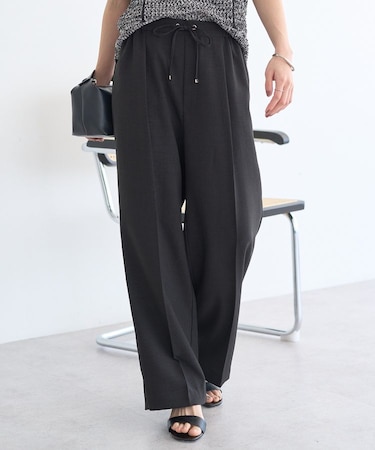【セットアップ対応】リネンライクリラックスパンツ