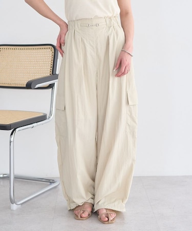 ビットパーツ付きカーゴパンツ