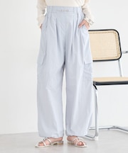 ビットパーツ付きカーゴパンツ