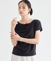 フレンチスリーフドレーププルオーバー