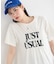 シャーリングロゴTシャツ