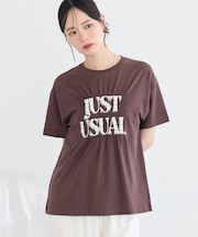 シャーリングロゴTシャツ