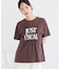シャーリングロゴTシャツ