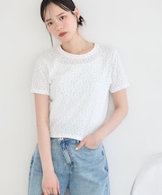 アイレットミニ裏毛Tシャツ