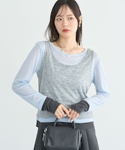 SET2点ハイショクシアータンクトップ+ロンT