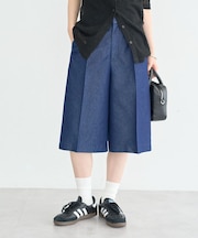 タックハーフパンツ