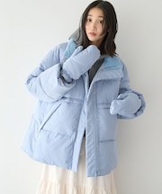 ミトン付き2wayパファーコート