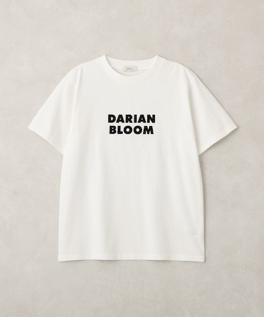 フロッキープリントTシャツ