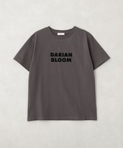 フロッキープリントTシャツ