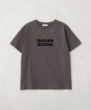 フロッキープリントTシャツ