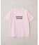フロッキープリントTシャツ