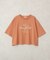 【接触冷感】カレッジロゴ刺繍Tシャツ