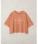 【接触冷感】カレッジロゴ刺繍Tシャツ