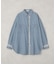 レースデニムシャツ