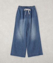 イージーバギーデニムパンツ
