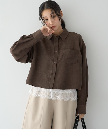 【セットアップ対応】コーデュロイシャツ