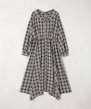 マルチウェイチェックシャツワンピース