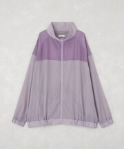 配色ナイロンポケッタブルブルゾン