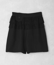 レースレイヤードショートパンツ