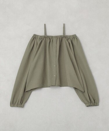 マルチウェイギャザーブラウス