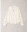 【セットアップ対応】総刺繍開襟シャツ