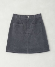 【セットアップ対応】コーデュロイミニスカート