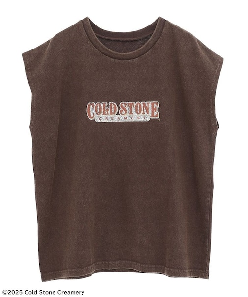 COLDSTONE/アシッドウォッシュノースリーブ