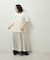 ・Petit Fleur シアーティアードキャミワンピ