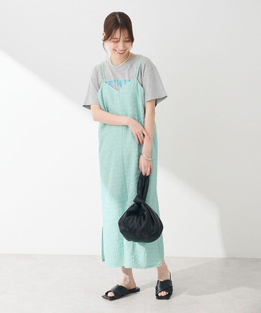 表面感キャミワンピース