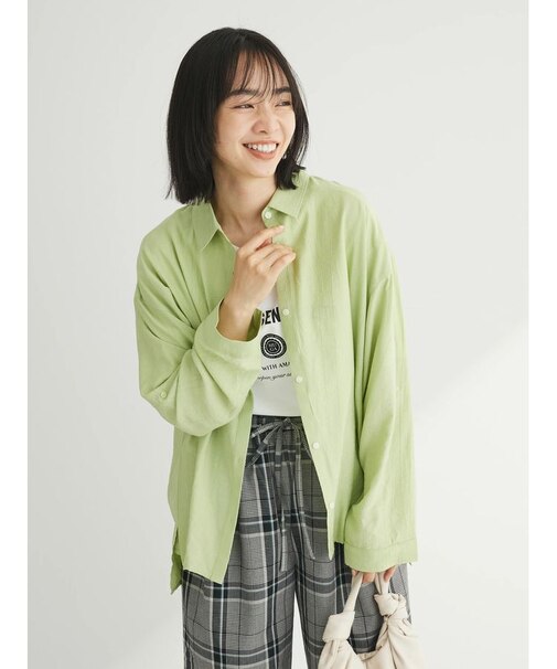 ワッシャーシアーシャツ