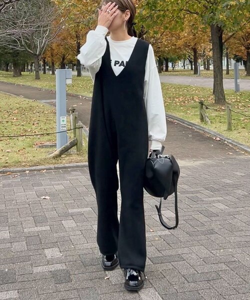 ニットサロペット｜グリーンパークスの通販｜&mall（アンド