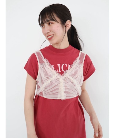 ・ELENCARE　DUE　フリルチュールビスチェ