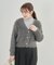 ・Petit Fleur シャギーニットカーディガン