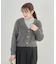 ・Petit Fleur シャギーニットカーディガン