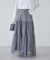 ・ELENCARE DUE ハイブリットティアードスカート