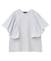 ・SUGAR SPOON ラッフルスリーブTEE