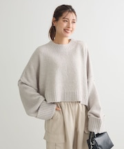 ・Petit Fleur ブークレワイドニット