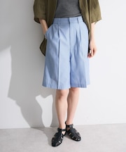 ・ELENCARE DUE ストライプショートパンツ