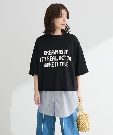 ・SUGAR SPOON ミニウラケプリントTEE