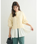 ・ELENCARE DUE スソレイヤーニットカーディガン