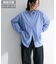 綿麻混レギュラーカラーBIGシルエットシャツ