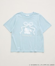 チャーミーキティ/レースリボンプリントTシャツ