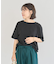 ・swing by シルケットオーバーサイズTEE