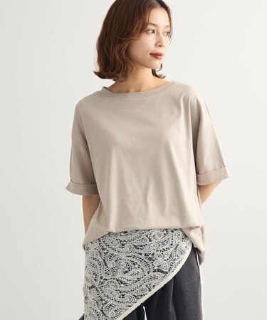 ・swing by シルケットオーバーサイズTEE