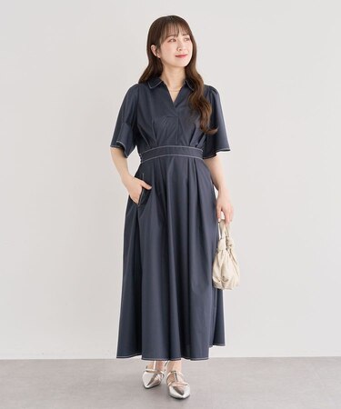 ・ELENCARE DUE スキッパーワンピース
