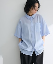 裾レイヤードショートスリーブシャツⅡ