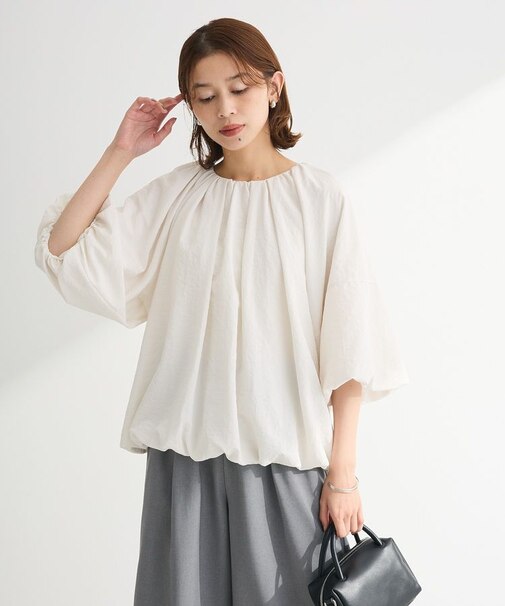 ・ELENCARE DUE バルーンブラウス