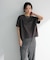 汗染み防止カレッジロゴボックスTシャツ