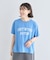 汗染み防止カレッジロゴボックスTシャツ